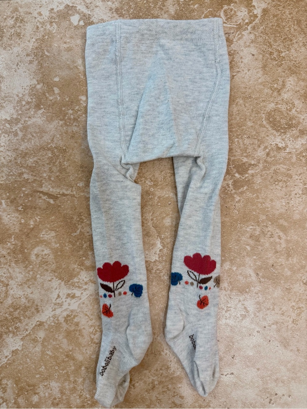 Boboli Fall Floral Baby Tights